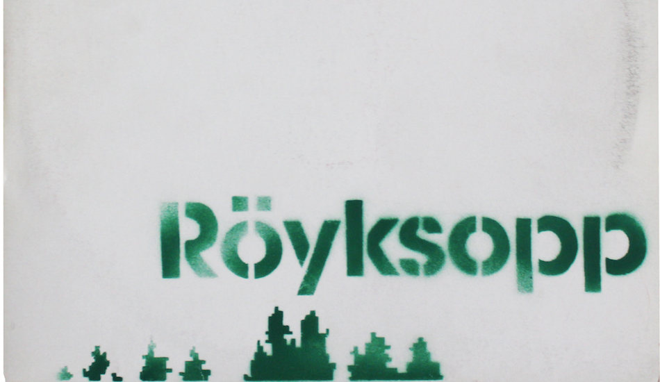 Cover du vinyle de Röyksopp peinte au spray par Banksy