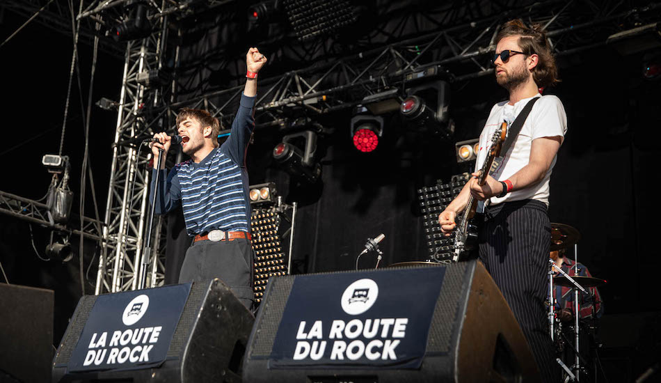 Fontaines-D.C. à La Route Du Rock 2019 ©Nicolas-Joubard