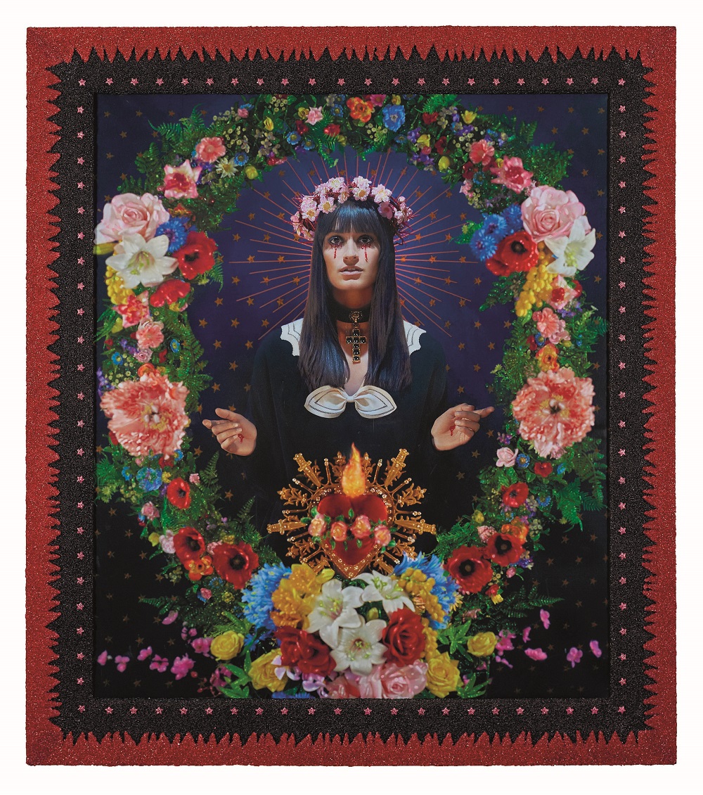 La Madone aux fleurs, Clara Luciani, Collection Pierre et Gilles, Courtesy Galerie Templon, Paris-Brussels ©Pierre et Gilles