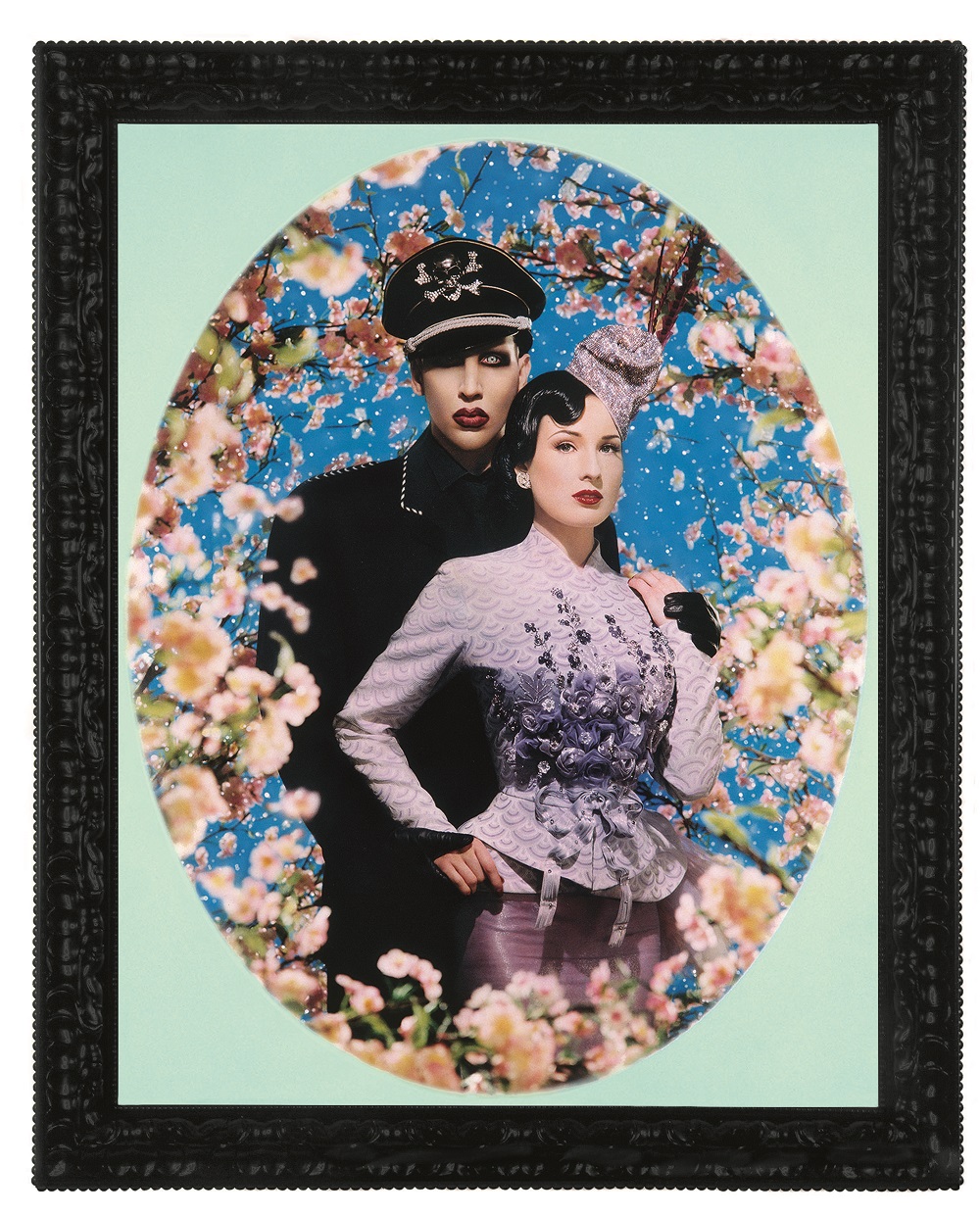 Le Grand Amour, Marilyn Manson et Dita von Teese, Pinault Collection © Pierre et Gilles, Courtesy Noirmontartproduction