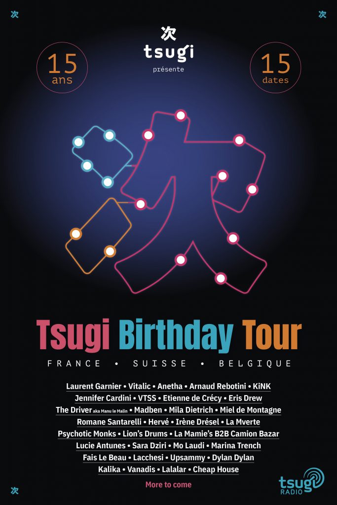tsugi birthday tour affiche