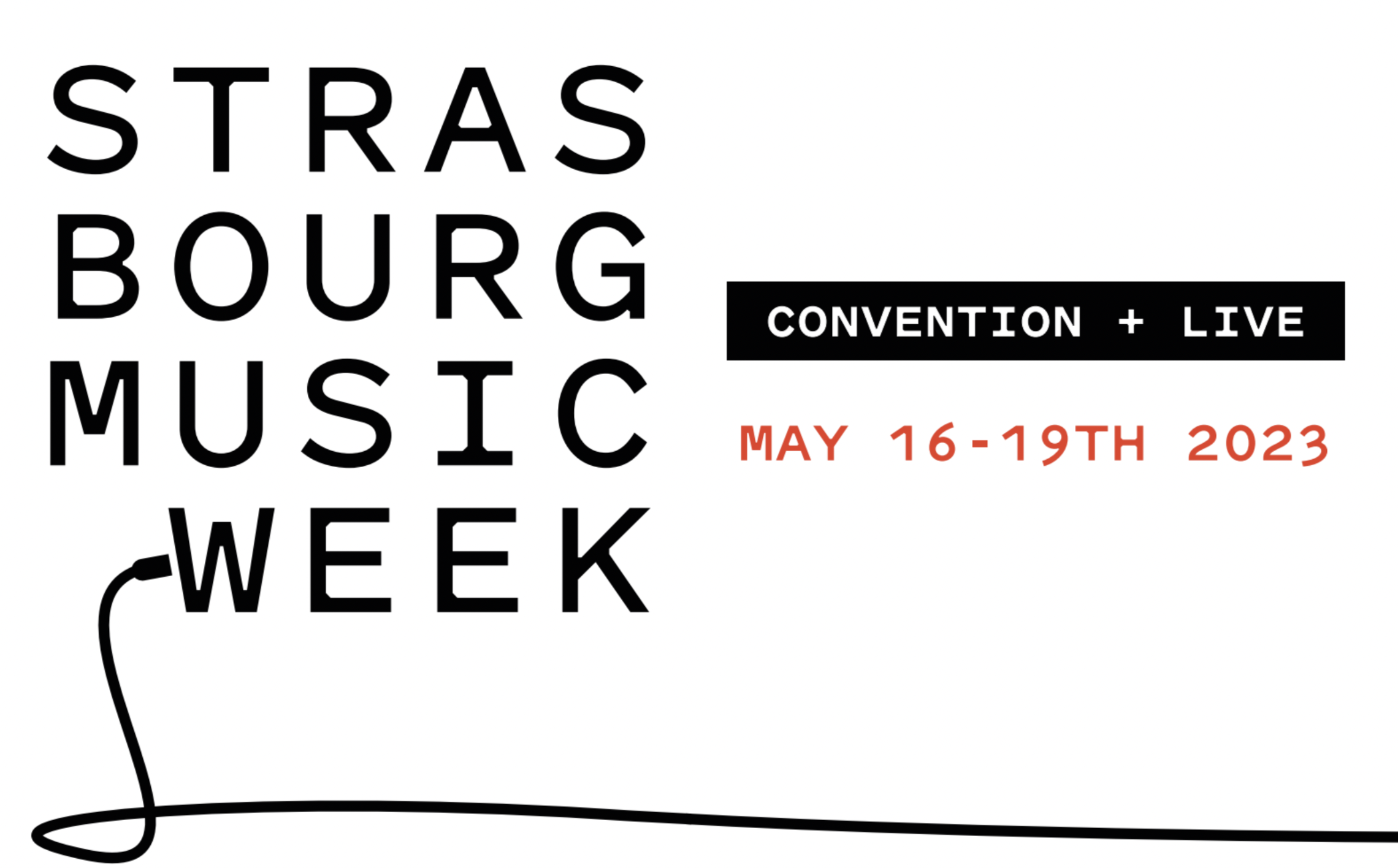 affiche de Strasbourg Music Week