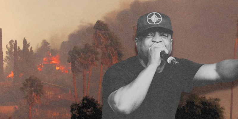 Chuck D Public enemy incendies los angeles 2025