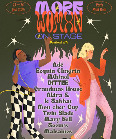 More Womxn On Stage, le festival s’accorde au féminin