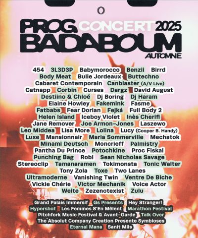 Badaboum : les meilleurs concerts de cet automne