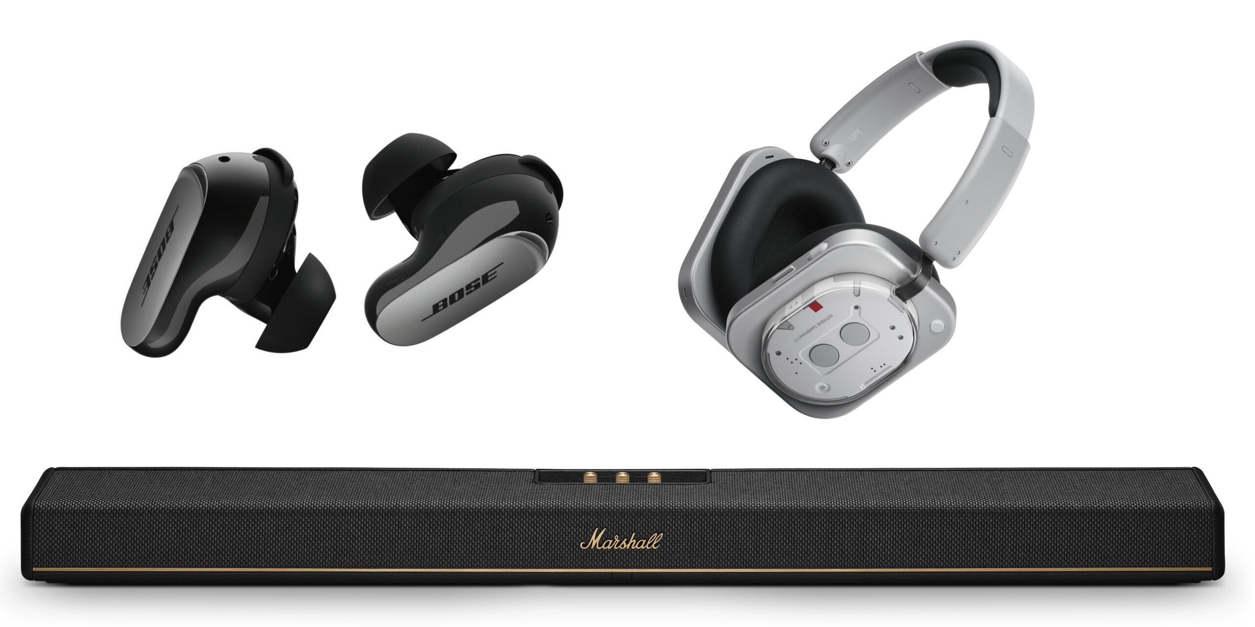 Bose, Nothing, Marshall : notre sélection tech de la rentrée