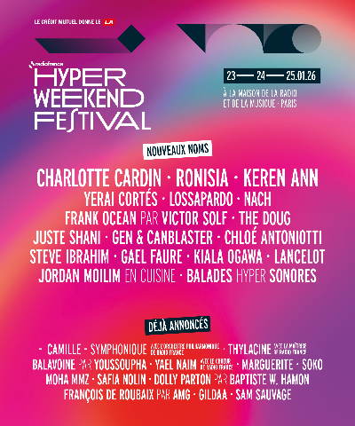 L’Hyper Weekend Festival annonce une seconde vague d’artistes
