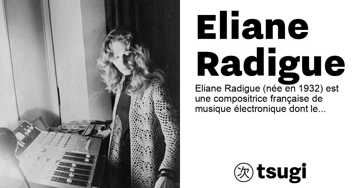 Eliane Radigue – TSUGI