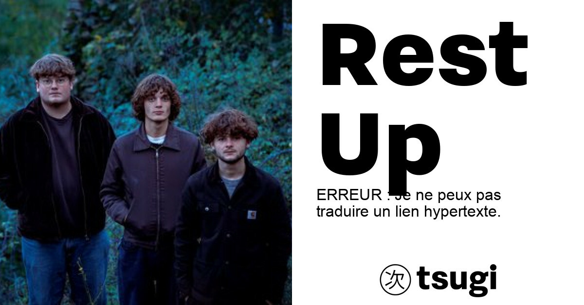 Rest Up – TSUGI
